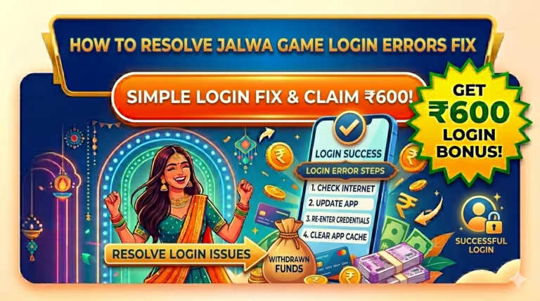 jalwa game login errors