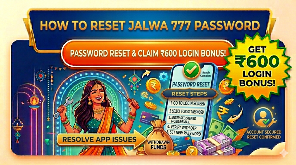 reset jalwa 777 password